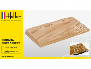 Heller maquette voiture 81253 PISTE DESERT 1/43 1/72