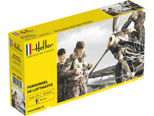 Heller maquette avion 49655 Nouveau boitage Personnel de Luftwaffe 1/72