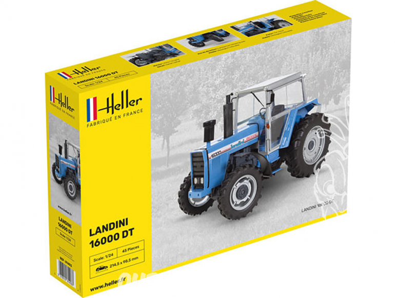 Heller maquette tracteur 81403 LANDINI 16000 DT 1/24