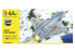 HELLER maquette avion 56309 STARTER KIT Ja-37 Jaktviggen 1/72