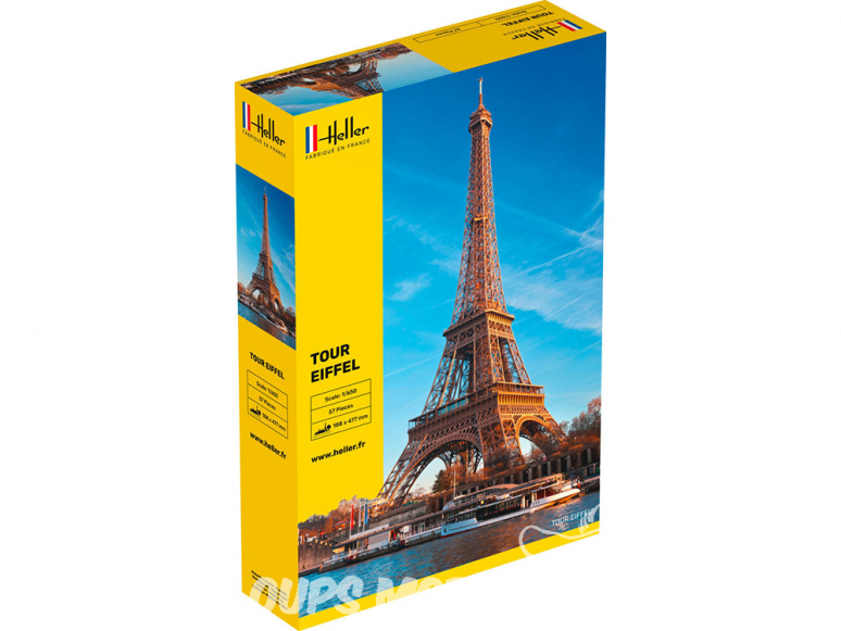 Heller maquette monument 81201 Tour Eiffel 1/650