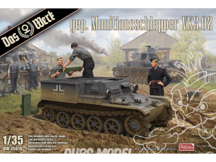 DAS WERK maquette militaire DW35016 Gepanzerter Munitionsschlepper VK3.02 1/35