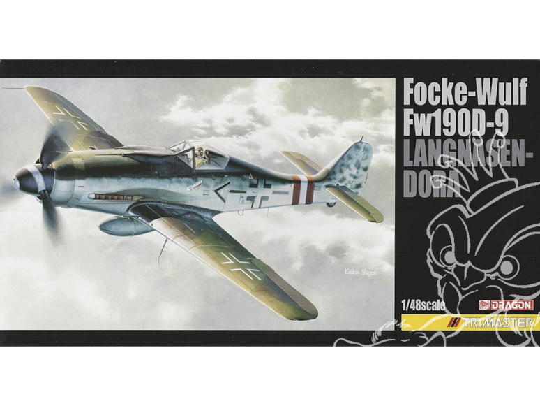 Dragon maquette avion 5575 Focke Wulf Fw190D-9 Langnasen-Dora 1/48