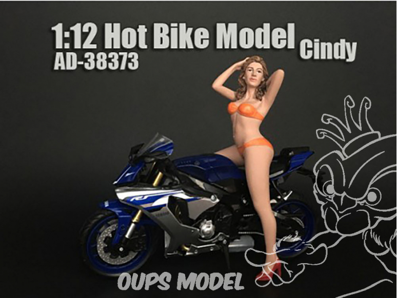 American Diorama figurine AD-38373 Motarde - Cindy 1/12