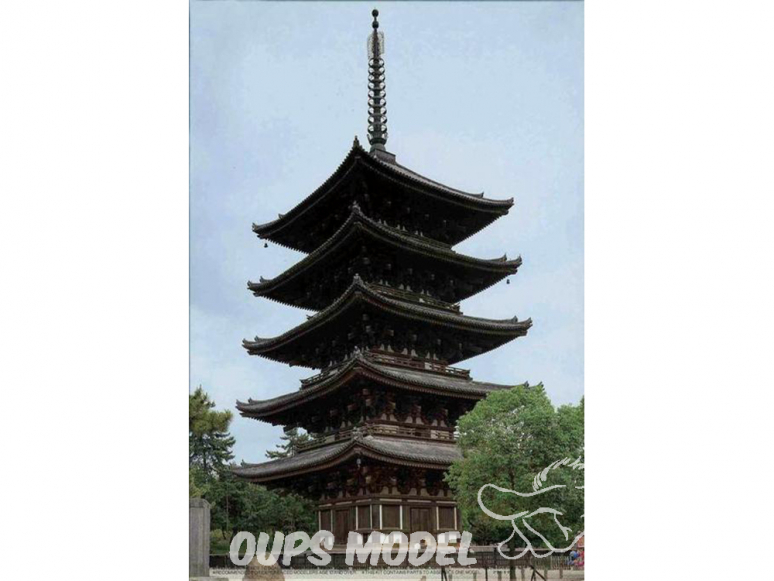 Fujimi maquette bâtiment 50023 Pagode à cinq étages de Kofukuji 1/100