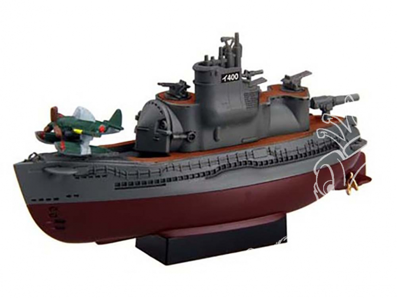 Fujimi maquette plastique sous marin 422978 Flotte de Chibimaru I400 edition spéciale tiré de la bande dessiné