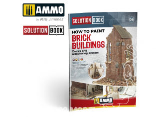 MIG Librairie 6510 Solution Book - Comment peindre des Buildings - Batiments en briques en Français (Multilangues)