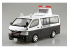 Aoshima maquette voiture 058152 TOYOTA TRH200V HIACE 2007 Police 1/24