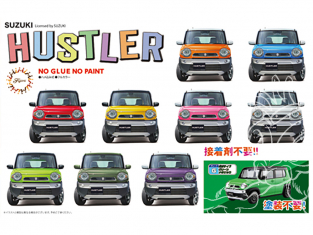 Fujimi maquette voiture 066226 Suzuki Hustler Vert SNAP 1/24