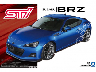 Aoshima maquette voiture 054536 Subaru BRZ STI ZC6 1/24