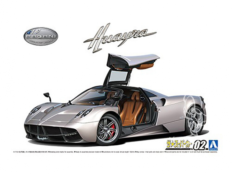 Aoshima maquette voiture 058060 Pagani Huayra 2012 1/24