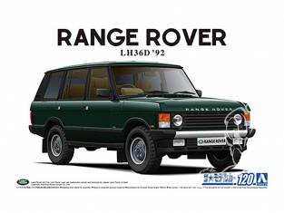 Aoshima maquette voiture 057964 LANDROVER LH36D RANGEROVER CLASSIC 1992 1/24