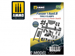 Ammo Mig accessoire 8096 Panzer I Ausf.B tool clamps 1/35