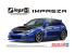 Aoshima maquette voiture 058756 Ings GRB IMPRESA WRX STI &#039;07 SUBARU 1/24