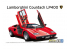 Aoshima maquette voiture 058046 LAMBORGHINI Countach LP400 1974 1/24