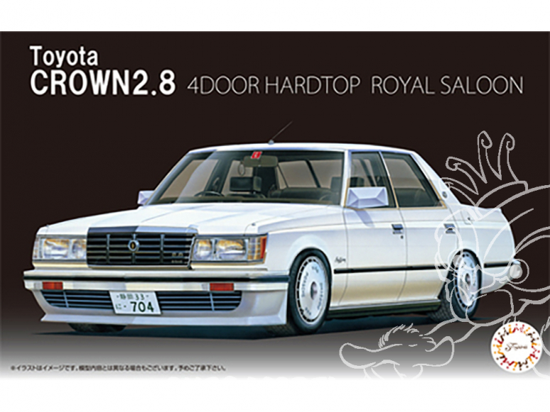 Fujimi maquette voiture 039992 Toyota Crown 2.8 4 portes HT Royal Saloon 1979 1/24