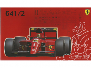 Fujimi maquette voiture 092140 Ferrari F1 641/2 1/20