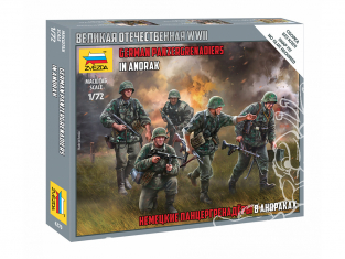 Zvezda maquette militaire 6270 Panzergrenadiers allemands en anorak 1/72