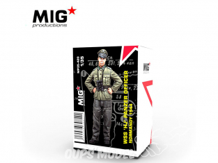 MIG Productions by AK MP35-420 Officier Panzer WSS "HJ" Normandie 1944 1/35