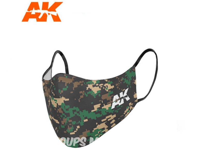Ak Interactive AK9158 Masque camouflage classique 03 réutilisable