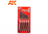 AK interactive ak9051 Set de spatules pour modelage