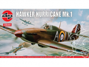 AIRFIX maquettes avion A14002V Hurricane MkI 1/24