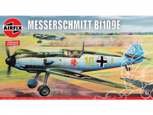 AIRFIX maquettes avion A12002V Messerschmitt BF109E 1/24