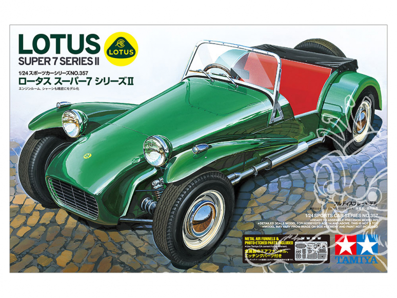 TAMIYA maquette voiture 24357 LOTUS SUPER 7 SERIES II 1/24