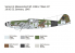 Italeri maquette avion 2805 Bf 109 K-4 1/48