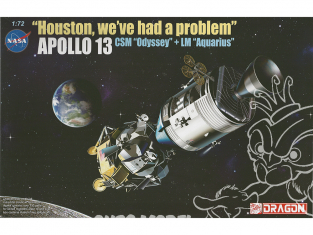 Dragon espace 11020 "Houston, we've had a problem", Apollo 13 CSM et LM 50th Anniversaire 1/72