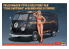 Hasegawa maquette voiture 52264 Van de livraison Volkswagen Type 2 «Fire Pattern» avec figurine de filles blondes 1/24