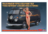 Hasegawa maquette voiture 52264 Van de livraison Volkswagen Type 2 «Fire Pattern» avec figurine de filles blondes 1/24