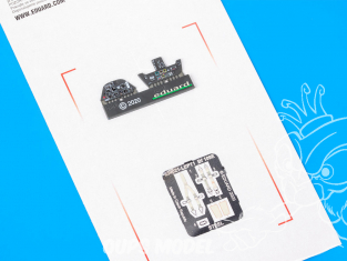 Eduard kit d'amelioration avion Löök 634021 Messerschmitt Bf 109E Eduard 1/32