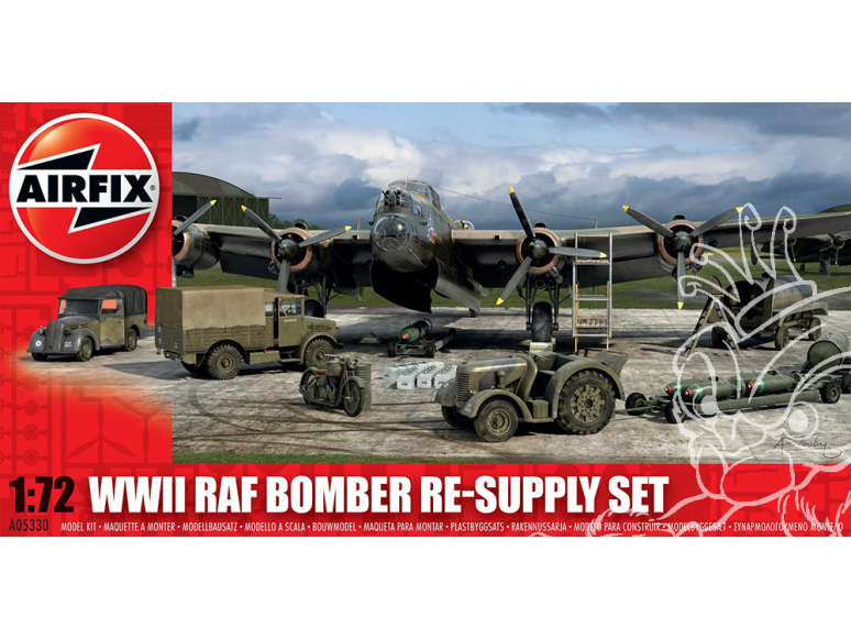 Airfix maquette avion A05330 Ravitaillement sol pour bombardiers anglais WWII 1/72