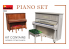 Mini Art maquette militaire 35626 Set de deux pianos1/35