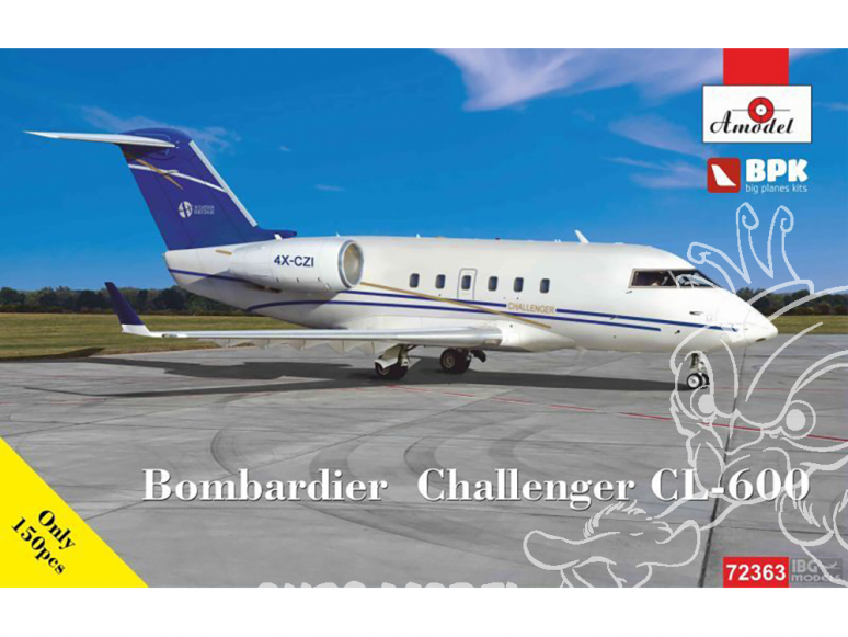 Amodel maquettes avion 72363 Bombardier Challenger CL-600 Challenger 1/72