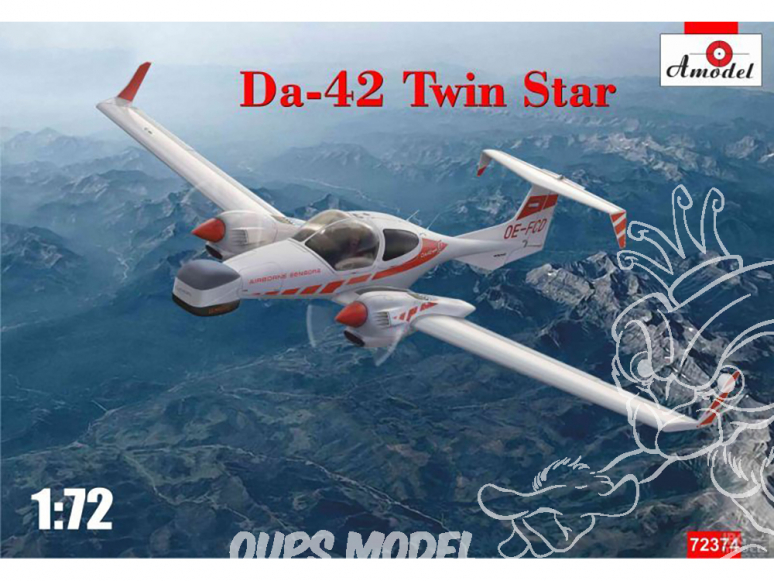 Amodel maquettes avion 72374 Diamond Aircraft DA42 Twin Star 1/72