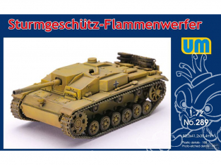 UM Unimodels maquettes militaire 289 Sturmgeschutz Flammenwerfer 1/72