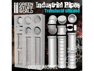 Green Stuff 505238 MOULES en Silicone Tubes Industriels