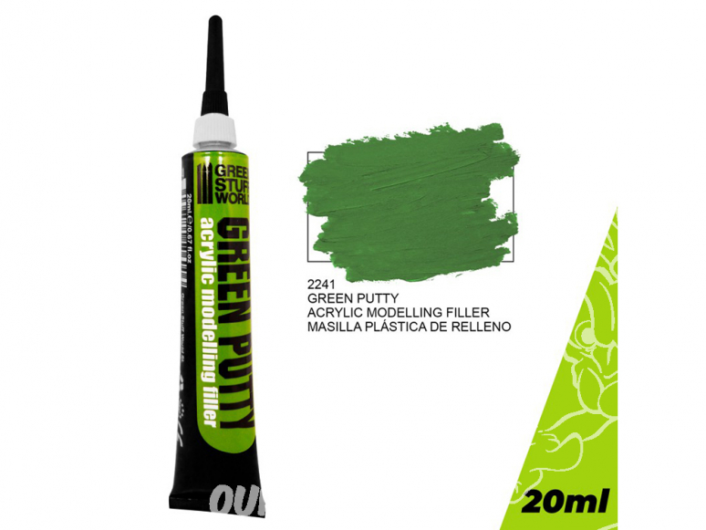 Green Stuff 506006 Mastic acrylique Green Putty 20ml