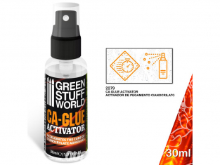 Green Stuff 506389 CA-Glue Activator Accélérateur de Cyanoacrylate 30ml