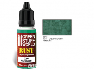 Green Stuff 2290 Pigments Liquides VERT DE GRIS 17ml