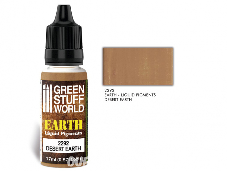 Green Stuff 2292 Pigments Liquides DESERT EARTH 17ml
