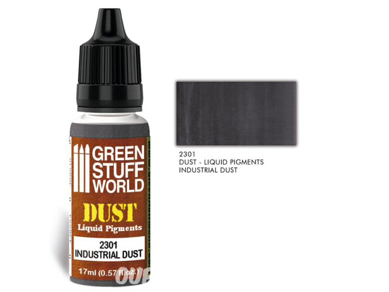 Green Stuff 2301 Pigments Liquides INDUSTRIAL DUST 17ml