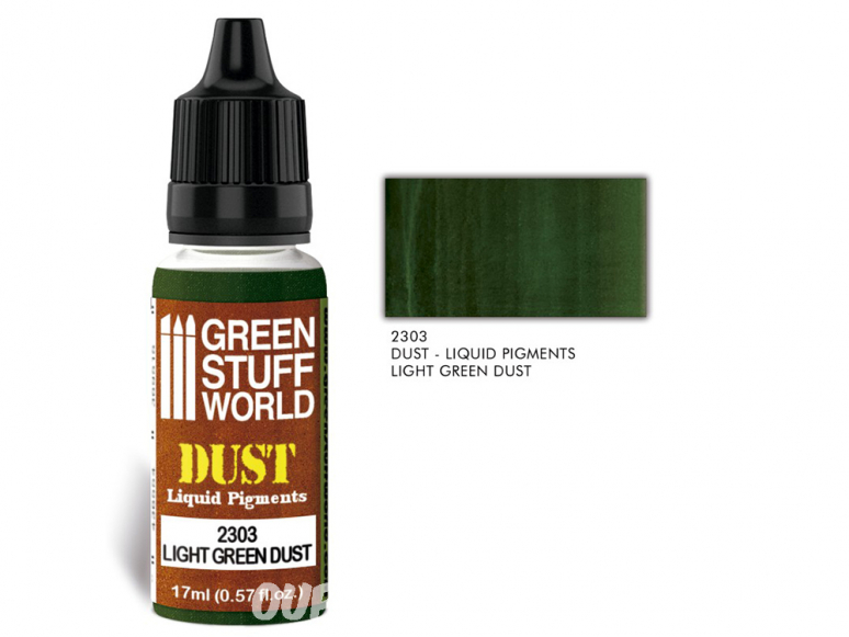 Green Stuff 2303 Pigments Liquides LIGHT GREEN DUST 17ml