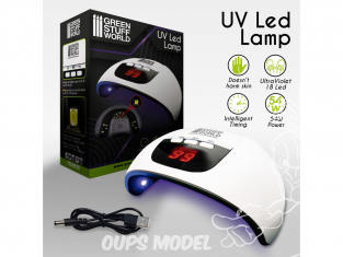 Green Stuff 507430 Lampe LED Ultraviolette