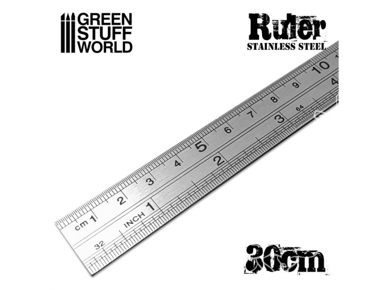 Green Stuff 2452 Réglet métallique de Modélisme 30cm
