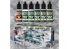 Green Stuff 10272 Set Peinture Camouflage Hiver