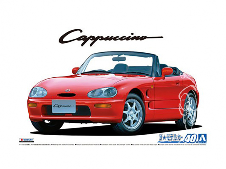 Aoshima maquette voiture 59142 EA11R Suzuki Cappuccino 1991 1/24