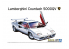 Aoshima maquette voiture 59456 &#039;85 LAMBORGHINI Countach 5000QV 1/24